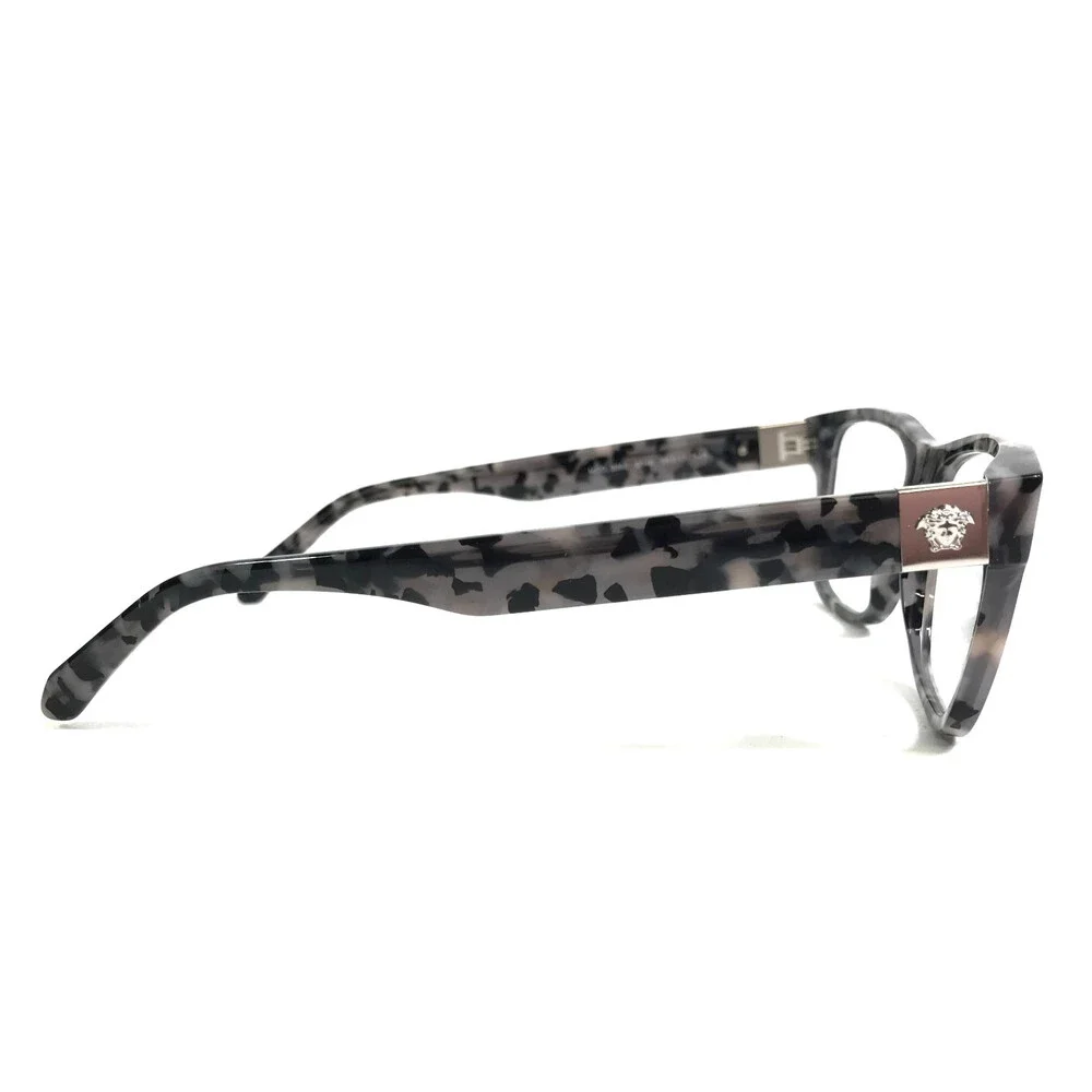 Versace Eyeglasses Frames MOD.3380 5546 Tortoise Rectangle Full Rim 56-17-145